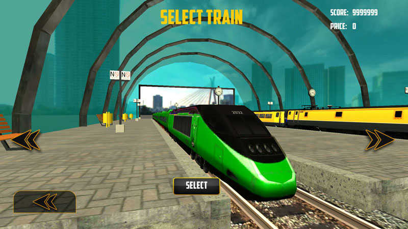 3d列车司机模拟器