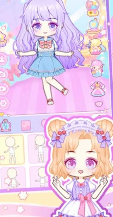 梦幻女孩的衣橱游戏(COCO:Anime Doll Dress Up Games)