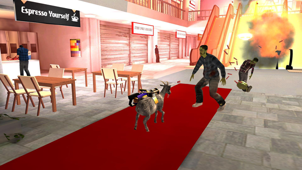 模拟山羊僵尸版下载中文版(Goat Simulator GoatZ)