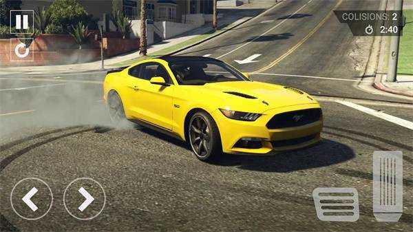 野马肌肉车模拟器Drift Mustang Game