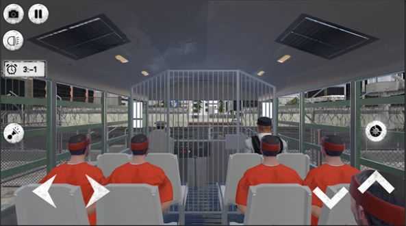 监狱犯罪者模拟运输