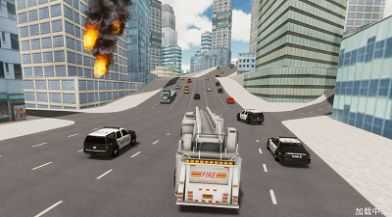 模拟消防车3d