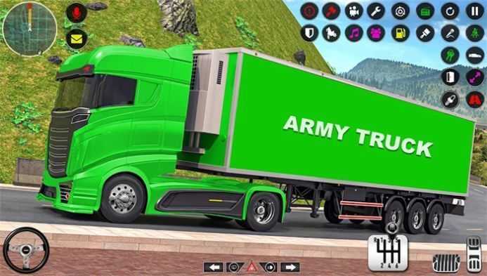 军用卡车运输模拟器