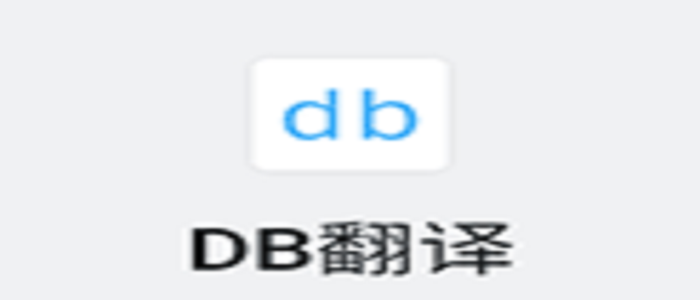 DB翻译