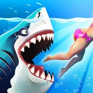 饥饿鲨世界最新破解版无限珍珠钻石(Hungry Shark)