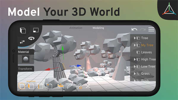 3D世界建模制作器