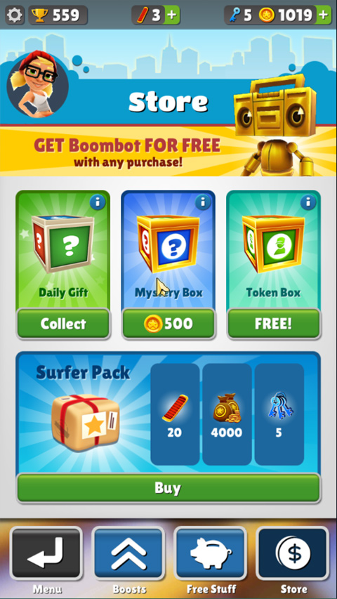 地铁跑酷国际服圣诞节版本