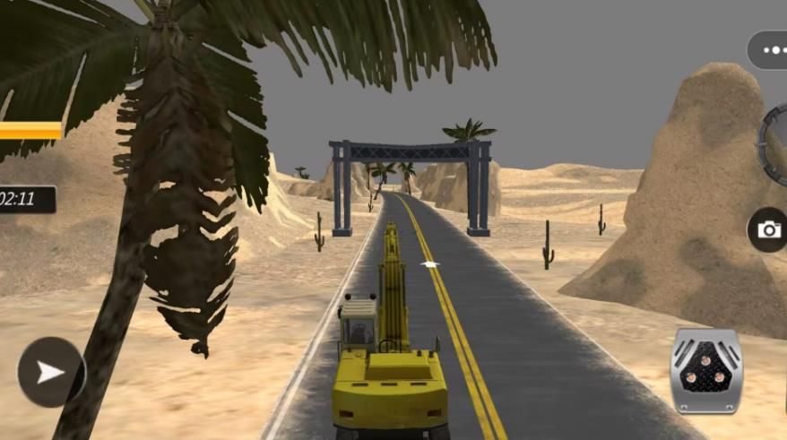 3D挖掘机驾驶模拟