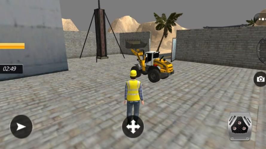 3D挖掘机驾驶模拟