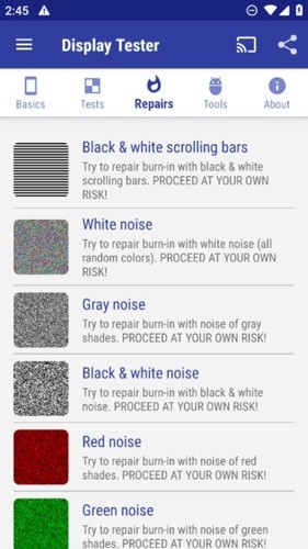 Display Tester烧屏修复app汉化版