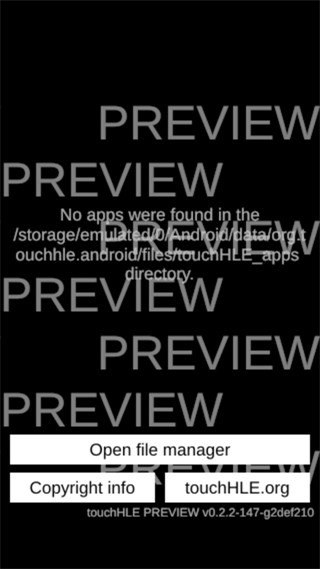 touchHLE PREVIEW模拟器安卓版