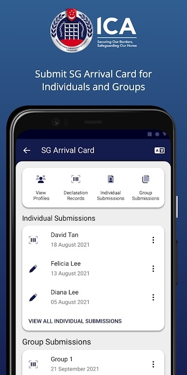 myica mobile新加坡入境申报app安卓版