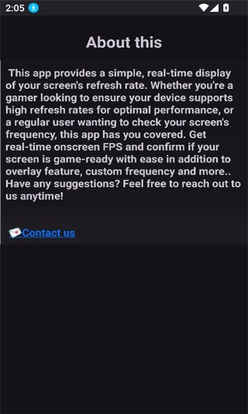Screen Refresh Rate Tool安卓版