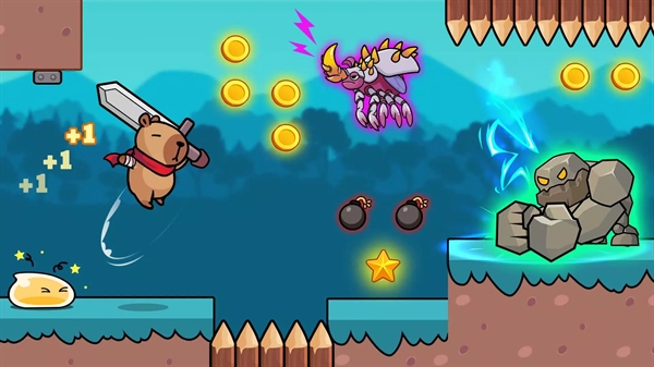 卡皮巴拉世界超级跑酷游戏安卓版