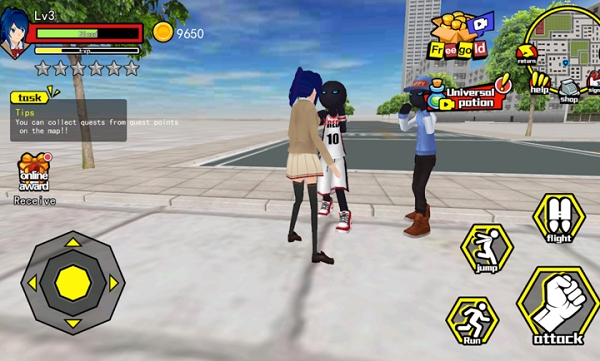 香港高中校园模拟器游戏最新版