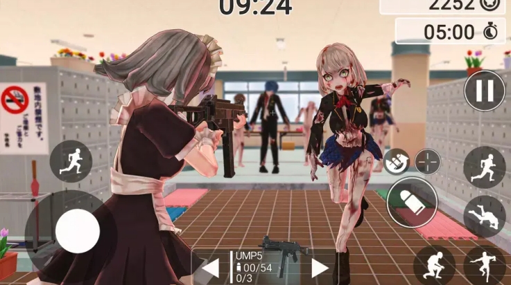 动漫女孩僵尸猎人现场手机最新版