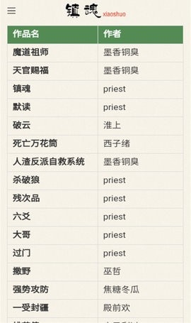 镇魂小说网免费阅读手机版