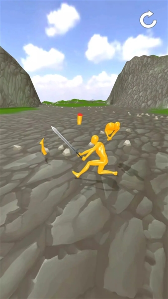 布偶刀片挥舞大宝剑