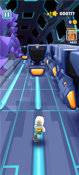 地铁跑酷太空站