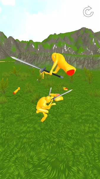 布偶刀片挥舞大宝剑