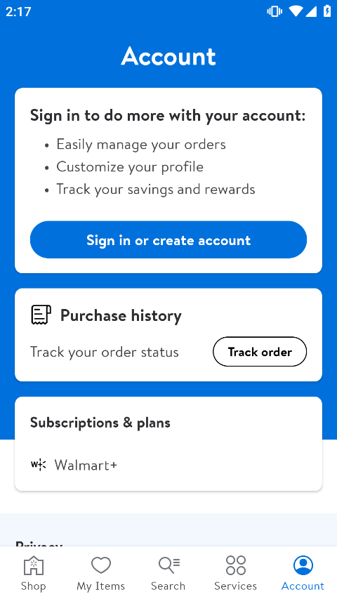 沃尔玛超市网上购物app