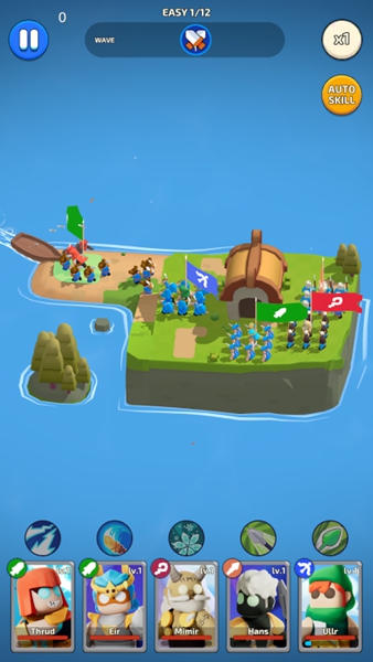 北方战争岛屿防御3d