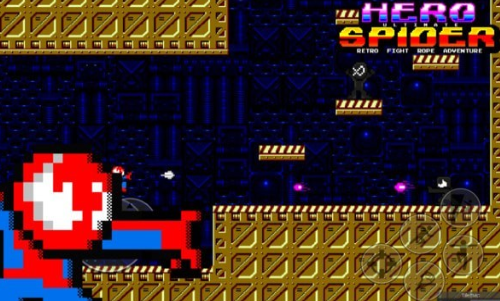 复古火柴人蜘蛛侠