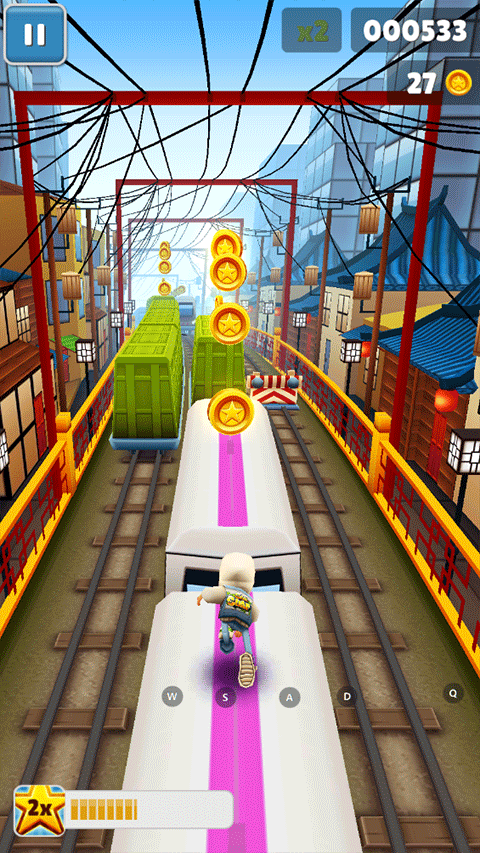 地铁跑酷北京版