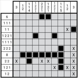以数织图Nonogram