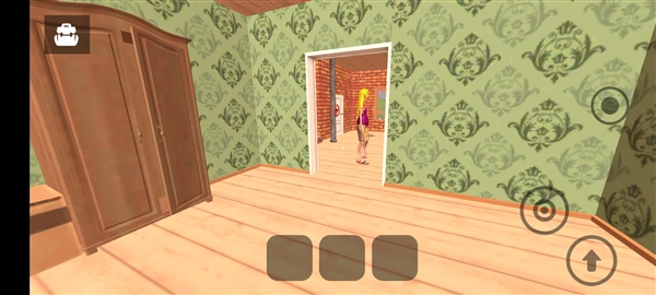 愤怒的邻居一家三口