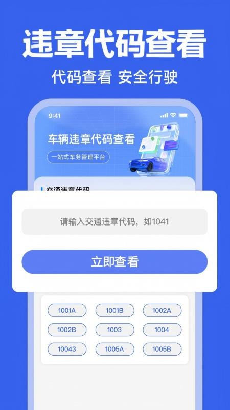 123违章代码速查