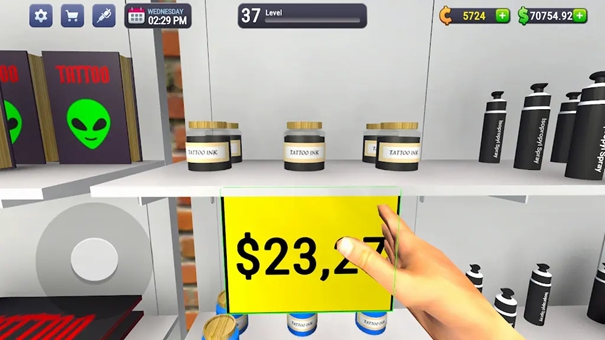 纹身工作室模拟器