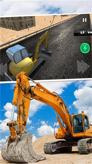 模拟驾驶挖掘机3D最新版