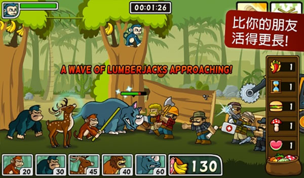 森林防御战猴子传奇2024最新版