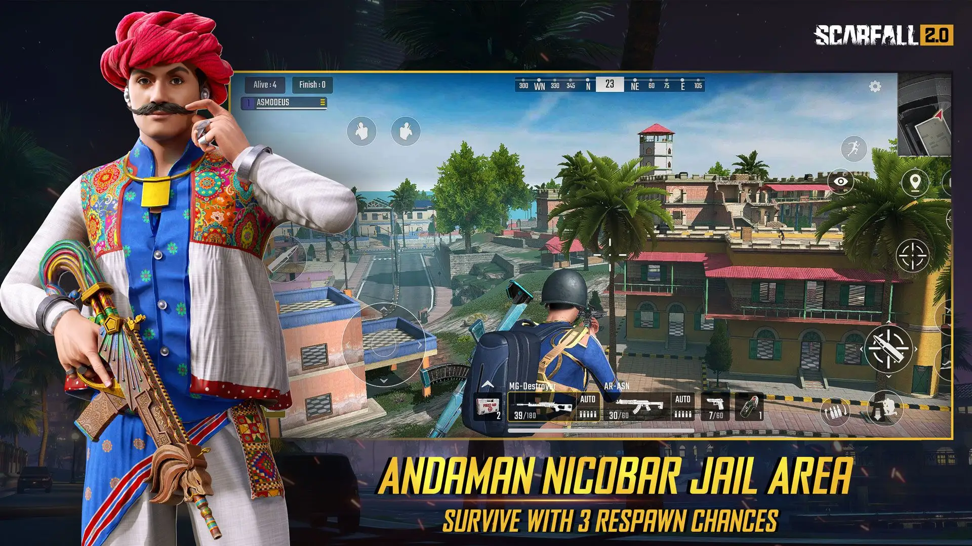 scarfall2.0印度吃鸡手游