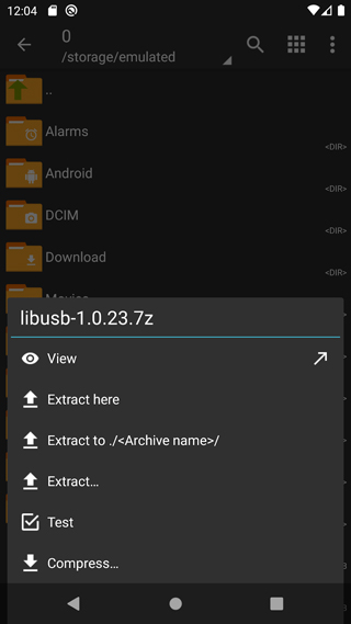 ZArchiver蓝色旧版