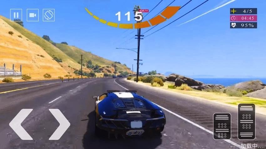 城市警车巡逻模拟