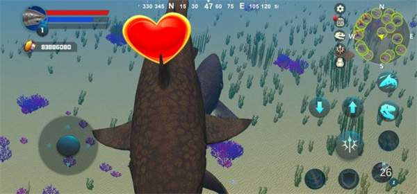 巨齿鲨模拟器破解版(Megalodon Simulator)