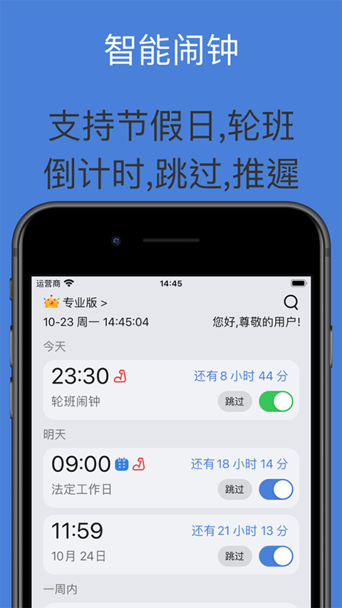 正点闹钟苹果手机版