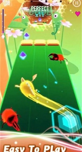 滚动双胞胎跳舞球