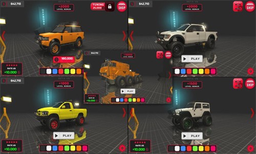 大型越野车模拟