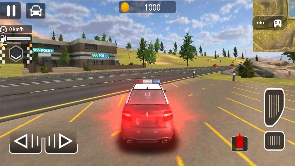 城市警用摩托驾驶