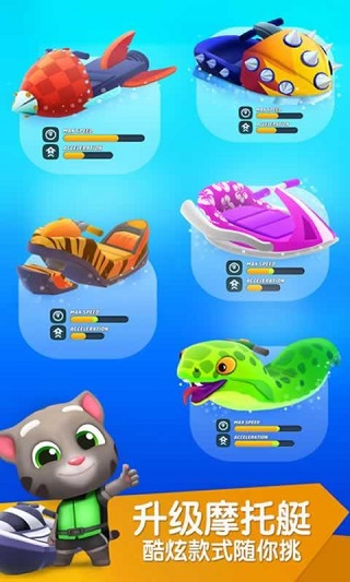 汤姆猫摩托艇2苹果手机版