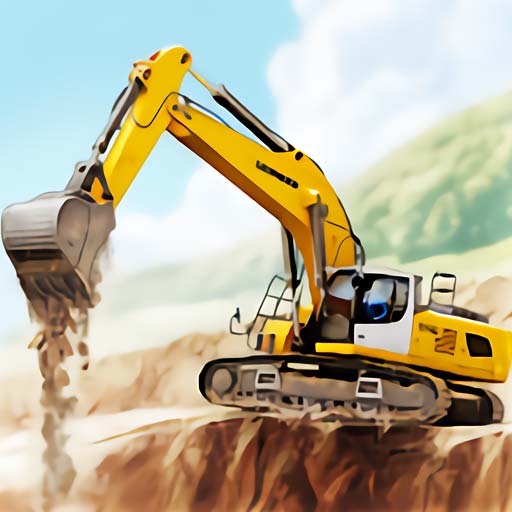 挖掘机建筑巨匠