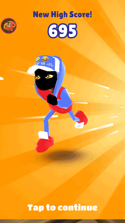 地铁跑酷锅铲同款定制版本