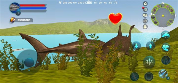 巨齿鲨模拟器破解版(Megalodon Simulator)