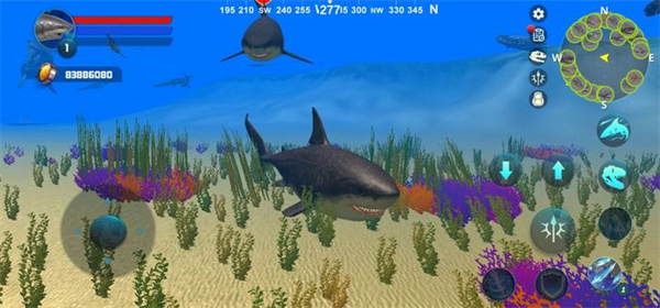 巨齿鲨模拟器破解版(Megalodon Simulator)