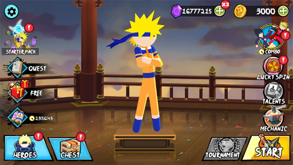 火柴人忍者大战官方正版