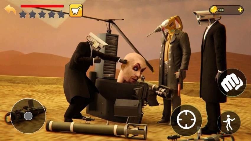 马桶人大战时钟人