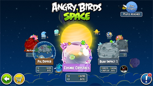 愤怒的小鸟太空额外星球版